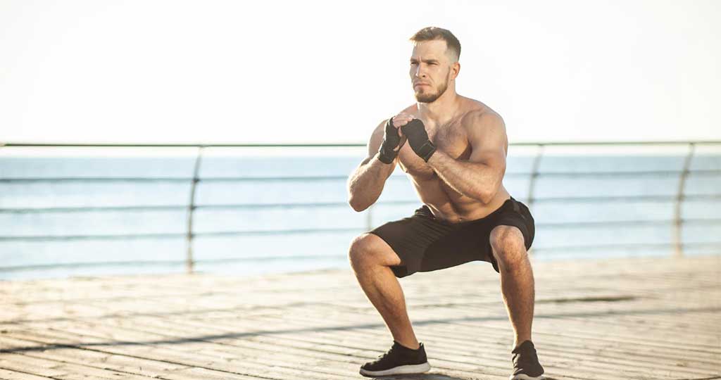 muscle strength with squats