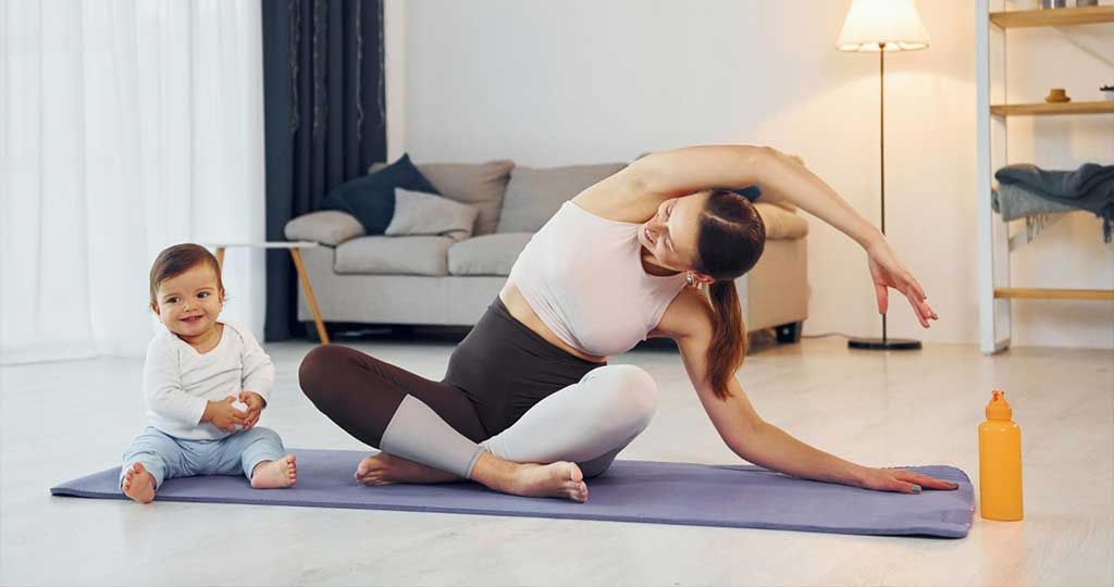 Postnatal Fitness Stretches