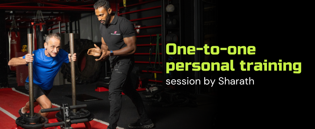 One-to-one personal training session by Sharath