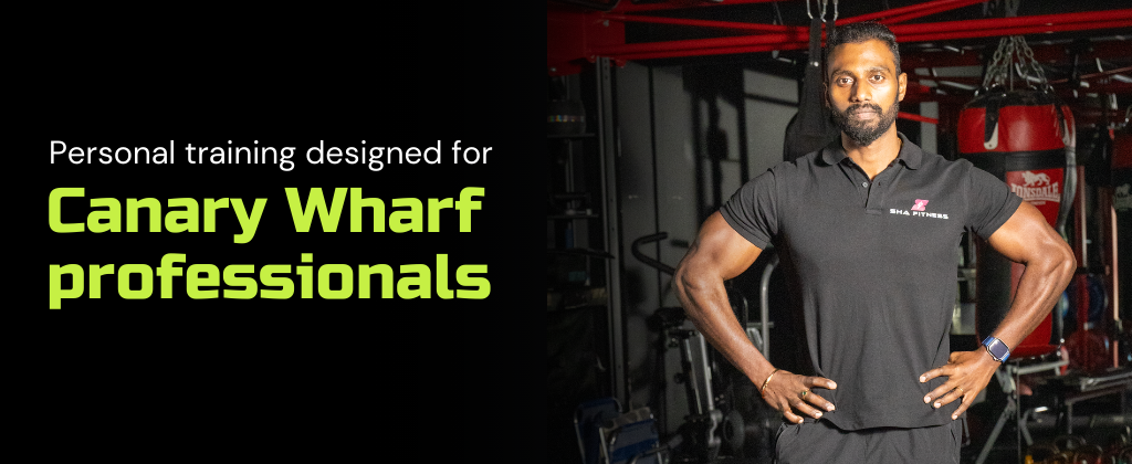 Personal training designed for Canary Wharf professionals
