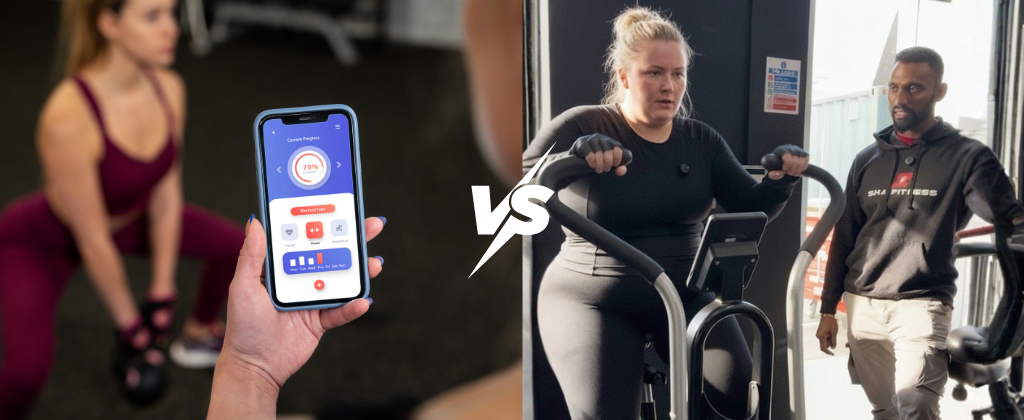Personal Trainer vs Fitness Apps