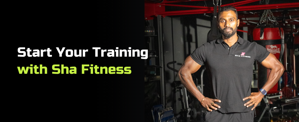 Start Your Training with Sha Fitness, led by Sharath, a certified Personal Trainer in Chigwell